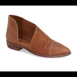 *Leather*Free People* D’Orsay, Cap-toe Boot*